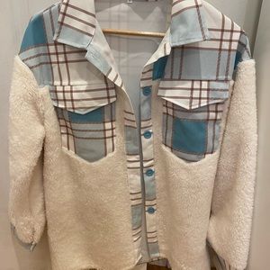 Plaid shacket